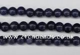 CAJ551 15.5 inches 6mm round blue aventurine beads wholesale