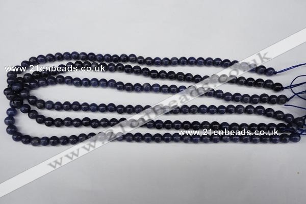 CAJ551 15.5 inches 6mm round blue aventurine beads wholesale