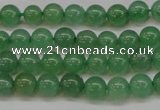 CAJ601 15.5 inches 6mm round A grade green aventurine beads