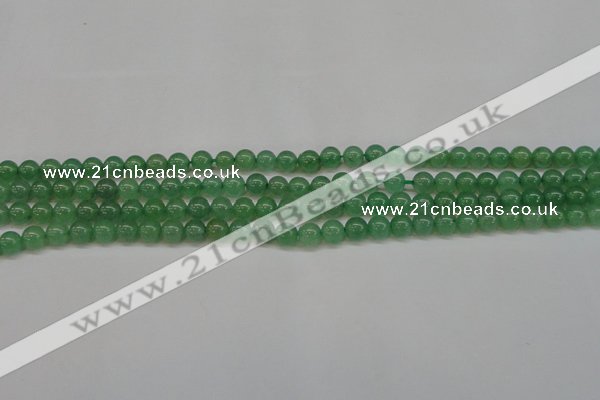 CAJ601 15.5 inches 6mm round A grade green aventurine beads