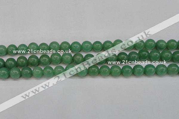 CAJ604 15.5 inches 12mm round A grade green aventurine beads