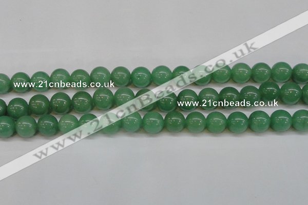 CAJ605 15.5 inches 14mm round A grade green aventurine beads