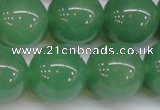 CAJ608 15.5 inches 20mm round A grade green aventurine beads