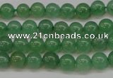 CAJ611 15.5 inches 6mm round AA grade green aventurine beads