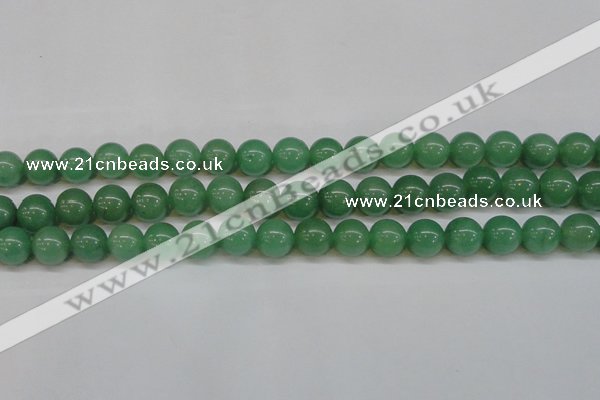 CAJ614 15.5 inches 12mm round AA grade green aventurine beads