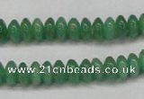 CAJ629 15.5 inches 4*8mm rondelle green aventurine beads