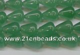 CAJ631 15.5 inches 8*10mm teardrop green aventurine beads