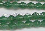 CAJ655 15.5 inches 8*8mm bicone green aventurine beads