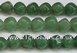 CAJ669 15.5 inches 7*7mm cube green aventurine beads