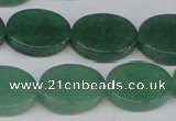 CAJ681 15.5 inches 15*20mm oval green aventurine beads