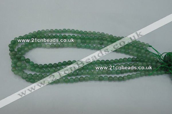 CAJ71 15.5 inches 6mm round green aventurine beads wholesale