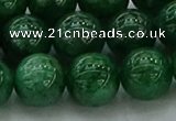 CAJ724 15.5 inches 12mm round green aventurine beads wholesale