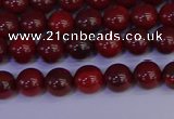 CAJ750 15.5 inches 4mm round apple jasper beads wholesale