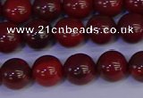 CAJ752 15.5 inches 8mm round apple jasper beads wholesale