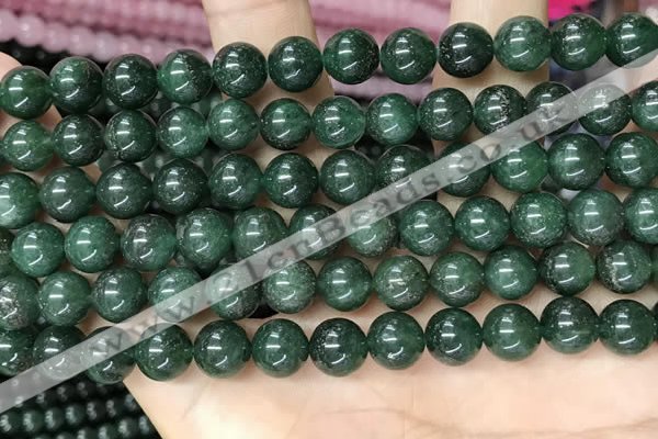 CAJ812 15.5 inches 8mm round green Indian aventurine beads