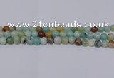 CAM03 round mixed color  8mm  natural amazonite beads wholesale