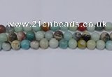 CAM05 round mixed color 12mm natural amazonite beads Wholesale