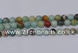 CAM06 round mixed color 14mm natural amazonite beads Wholesale