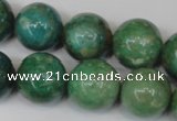 CAM1006 15.5 inches 16mm round natural Russian amazonite beads