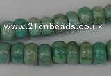 CAM1010 15.5 inches 4*7mm rondelle natural Russian amazonite beads