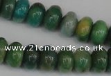 CAM1011 15.5 inches 5*8mm rondelle natural Russian amazonite beads