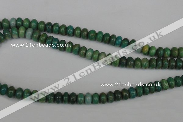 CAM1011 15.5 inches 5*8mm rondelle natural Russian amazonite beads