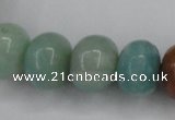 CAM104 15.5 inches 13*18mm rondelle amazonite gemstone beads