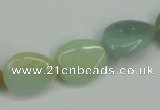 CAM116 15.5 inches 13*18mm flat teardrop amazonite gemstone beads