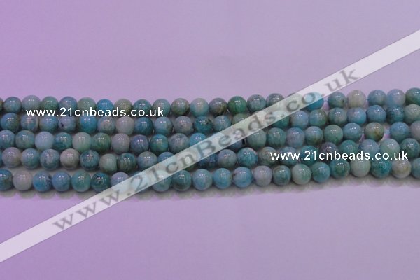 CAM1251 15.5 inches 6mm round natural Russian amazonite beads