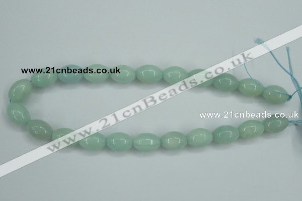 CAM131 15.5 inches 13*18mm rice amazonite gemstone beads wholesale