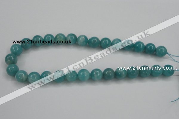 CAM138 15.5 inches 14mm round amazonite gemstone beads wholesale