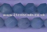 CAM1419 15.5 inches 12mm faceted nuggets Chinese amazonite beads