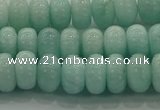 CAM1532 15.5 inches 5*8mm rondelle natural peru amazonite beads