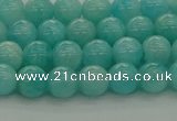CAM1551 15.5 inches 6mm round natural peru amazonite beads