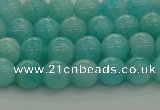 CAM1551 15.5 inches 6mm round natural peru amazonite beads