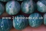 CAM1652 15.5 inches 8mm round Russian amazonite gemstone beads