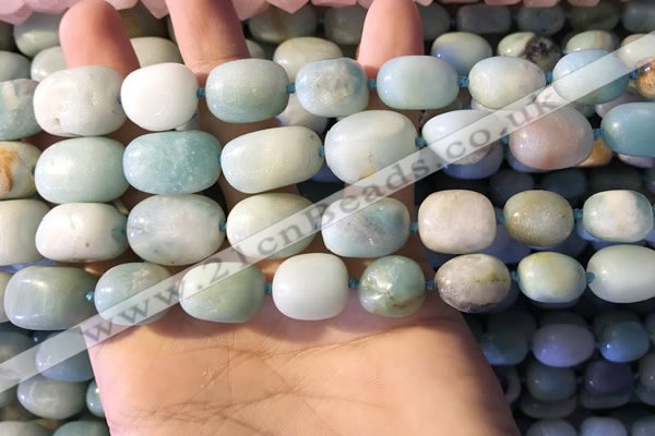 CAM1675 15.5 inches 8*10mm - 15*20mm nuggets amazonite beads