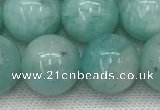 CAM1694 15.5 inches 12mm round natural amazonite gemstone beads