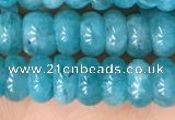 CAM1713 15.5 inches 4*6mm rondelle natural amazonite beads