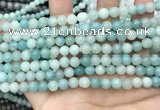 CAM1731 15.5 inches 6mm round amazonite gemstone beads