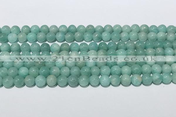 CAM1766 15 inches 6mm round amazonite gemstone beads