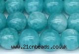 CAM1791 15 inches 8mm round amazonite gemstone beads