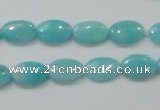 CAM303 15.5 inches 8*12mm oval natural peru amazonite beads wholesale