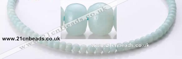 CAM32 rondelle 5*6mm natural amazonite gemstone beads Wholesale