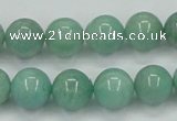 CAM403 15.5 inches 12mm round natural russian amazonite beads wholesale