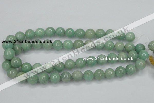 CAM404 15.5 inches 14mm round natural russian amazonite beads wholesale