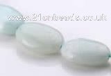 CAM41 13*18mm flat oval natural amazonite beads Wholesale