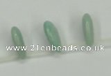 CAM418 15.5 inches flat teardrop 13*18mm natural russian amazonite beads