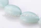 CAM49 flat teardrop 15*20mm natural amazonite beads Wholesale