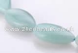 CAM50 flat teardrop natural amazonite 13*22mm beads Wholesale